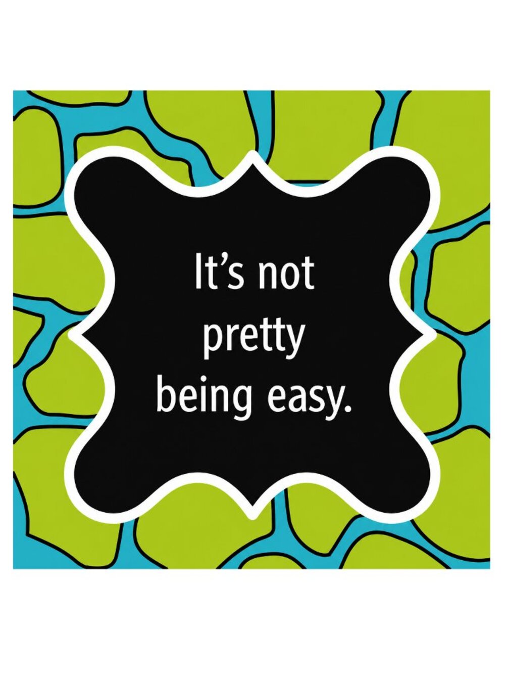 Set of 40 "It's not Pretty being Easy" Cocktail Napkins